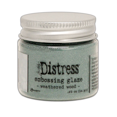 Distress Embossing Glaze - Weathered Wood
