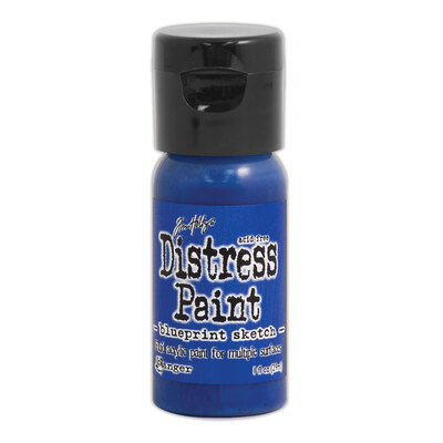 Distress Paint - Blueprint Sketch