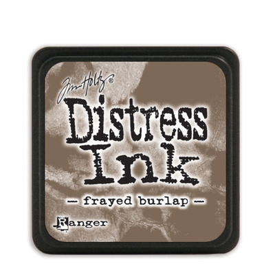 Distress Ink Pad Mini - Frayed Burlap