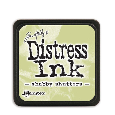 Distress Ink Pad Mini - Shabby Shutters