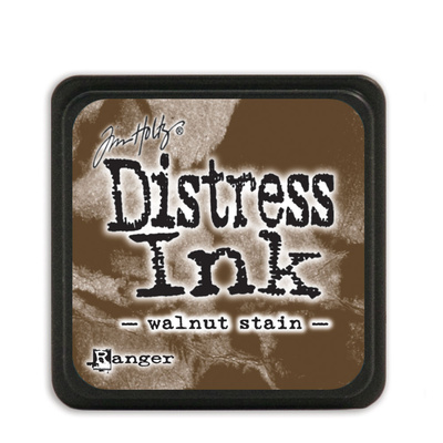Distress Ink Pad Mini - Walnut Stain