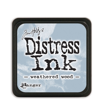 Distress Ink Pad Mini - Weathered Wood