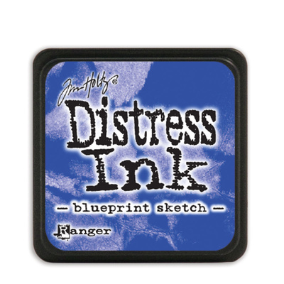 Distress Ink Pad Mini - Blueprint Sketch