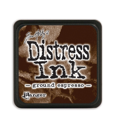Distress Ink Pad Mini - Ground Espresso