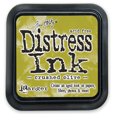 Distress Ink Pad - Crushed Olive 