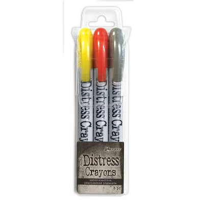 Distress Pearl Crayons Halloween Set 3 Ltd Ed