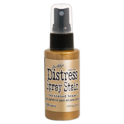 Distress Spray Stain - Tarnished Brass