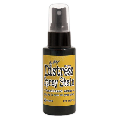 Distress Spray Stain - Fossilized Amber
