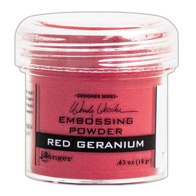 Embossing Powder Wendy Vecchi - Red Geranium*