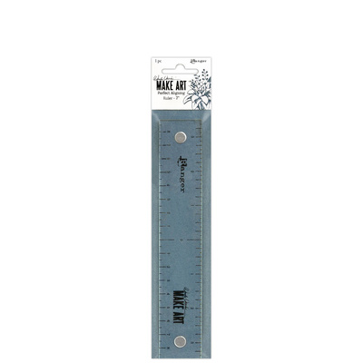 Wendy Vecchi Make Art Magnetic Aligning 7" Ruler
