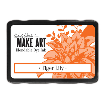 Make Art Blendable Dye Ink Pad - Tiger Lily