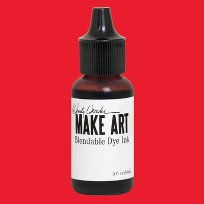 Make Art Blendable Dye Reinker - Carnation Red