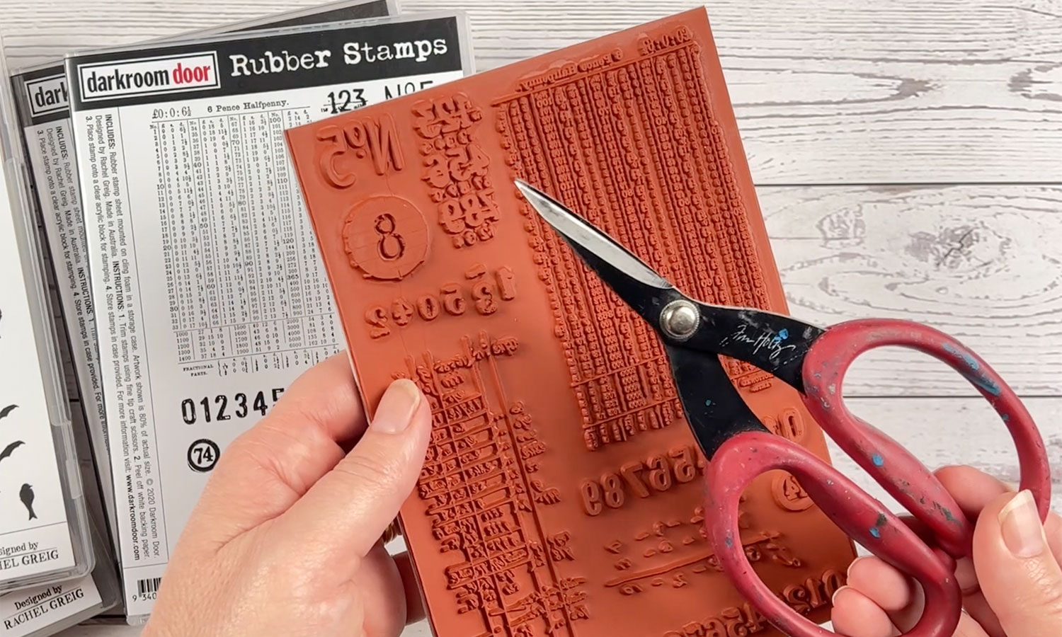 How To Trim Rubber Stamps