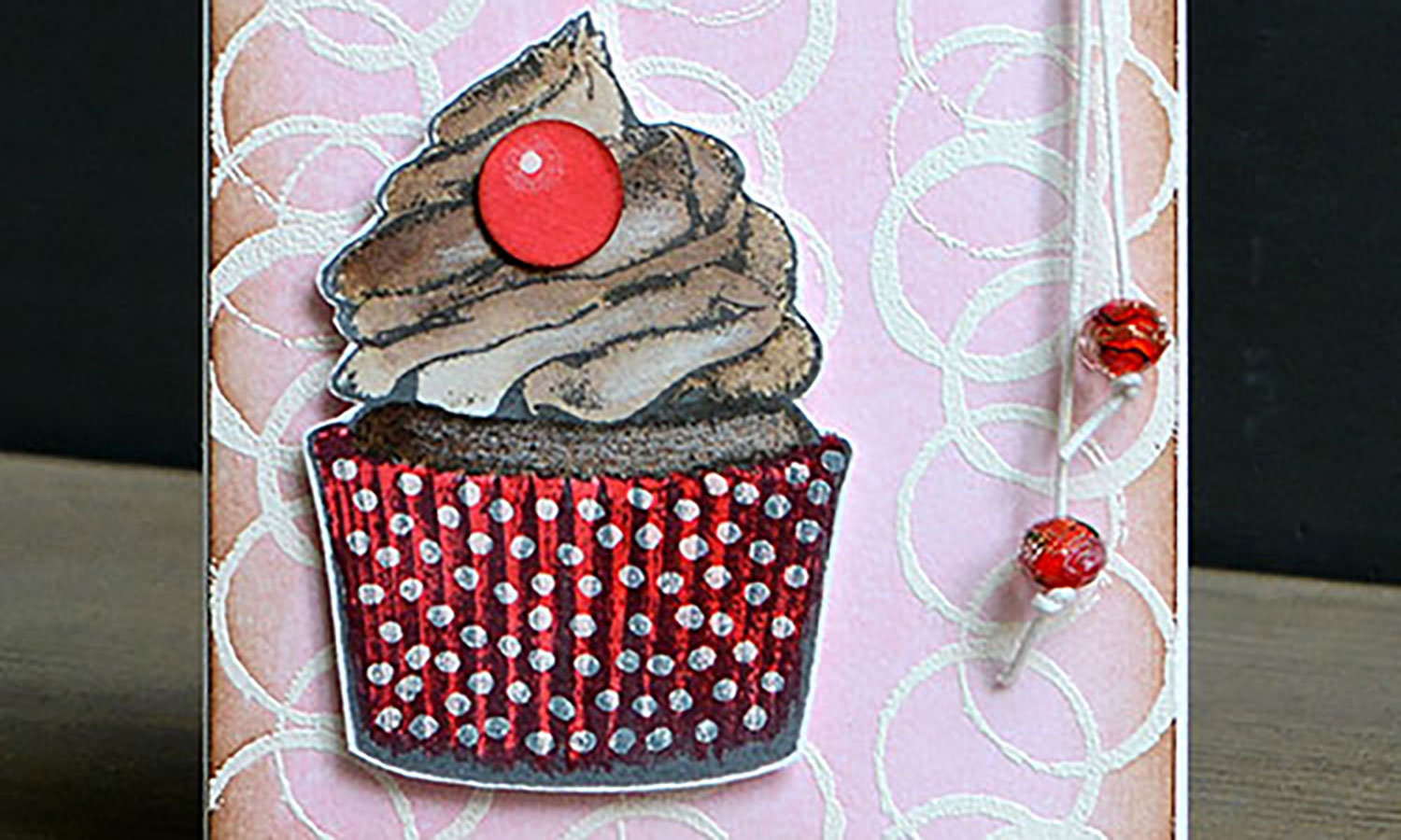 Tutorial collage cards christmas Cupcake Eclectic Stamp Card Ideas