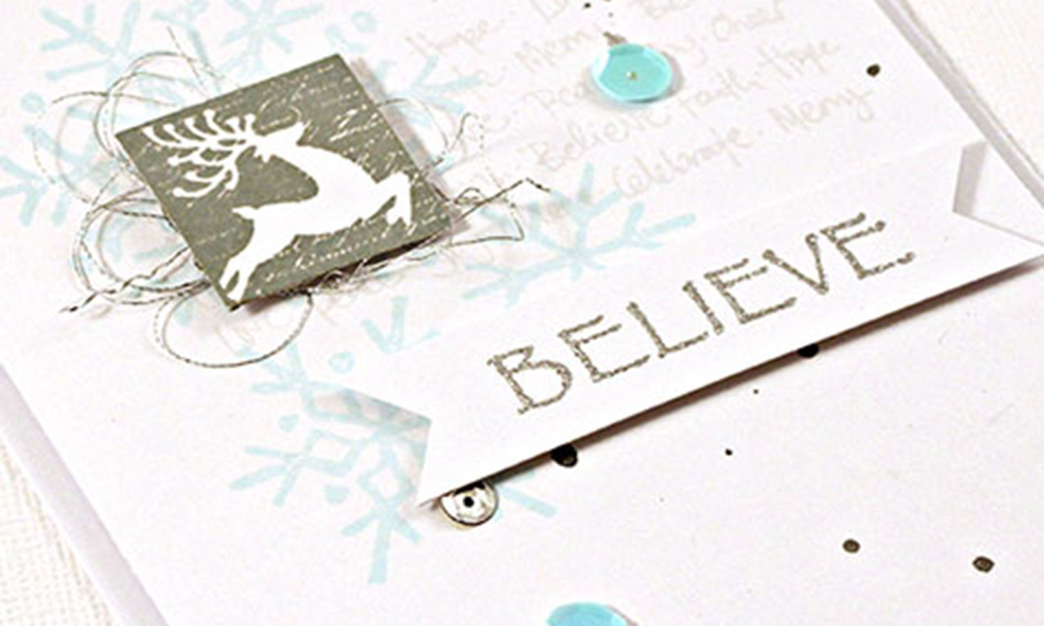 Believe Christmas Card