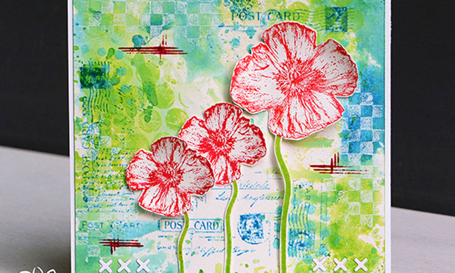Poppies Rubber Stamp Set Ideas